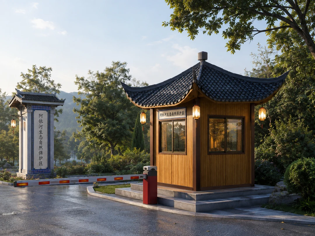 重庆阿依河牛角寨景观设计效果图 4