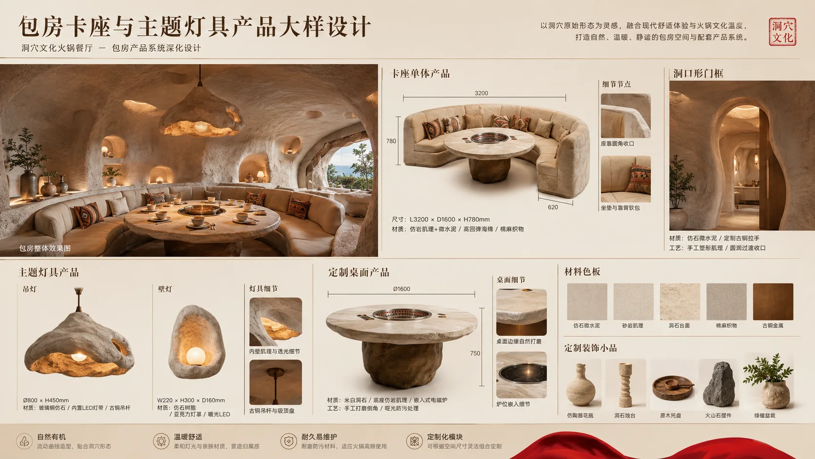 重庆江北大石坝溶洞火锅溶洞设计效果图 4