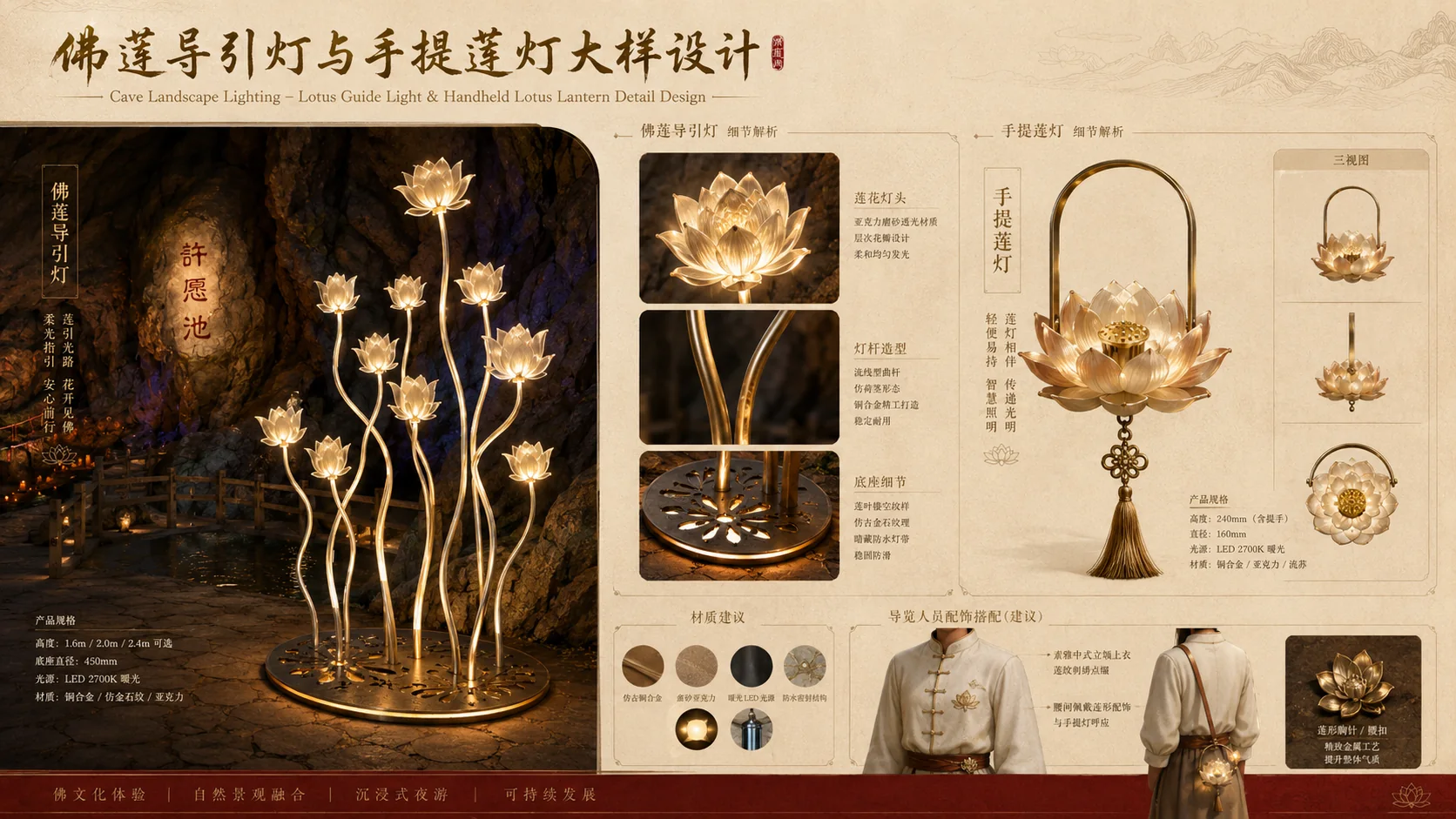 重庆石柱《佛莲洞》溶洞设计封面