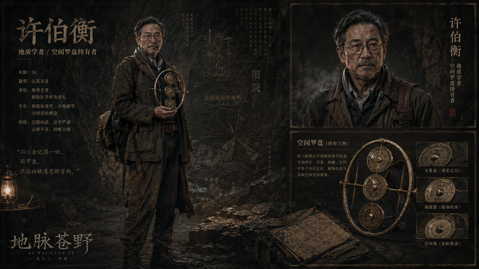 地脉苍野小说角色设计效果图 9