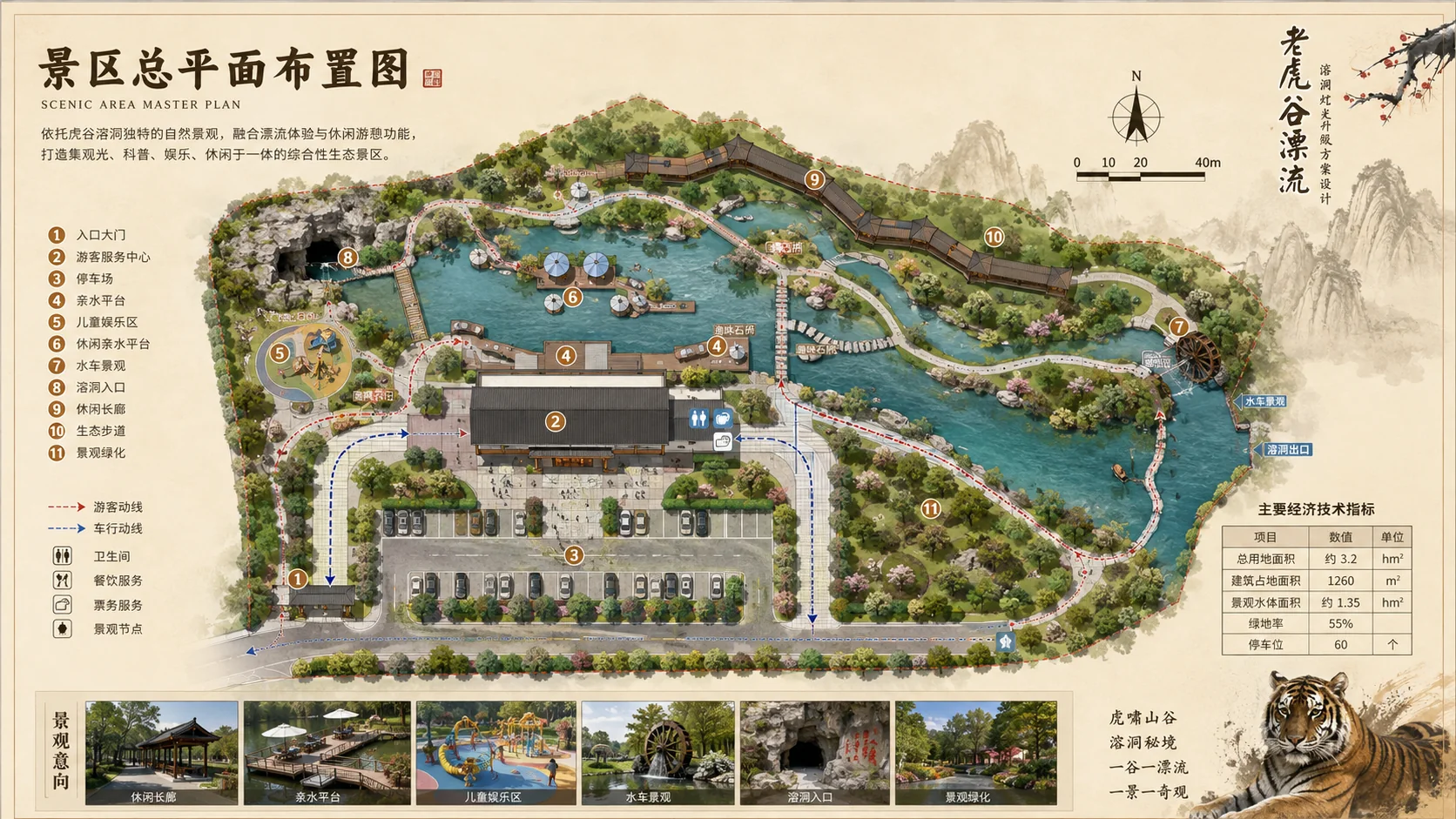 广州清远老虎谷漂流溶洞设计效果图 7