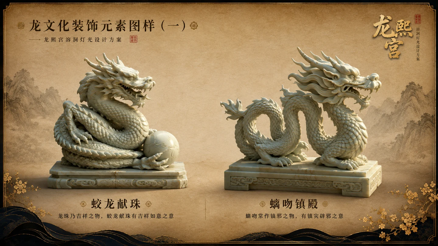 陕西汉中镇巴《龙熙宫》溶洞设计效果图 1
