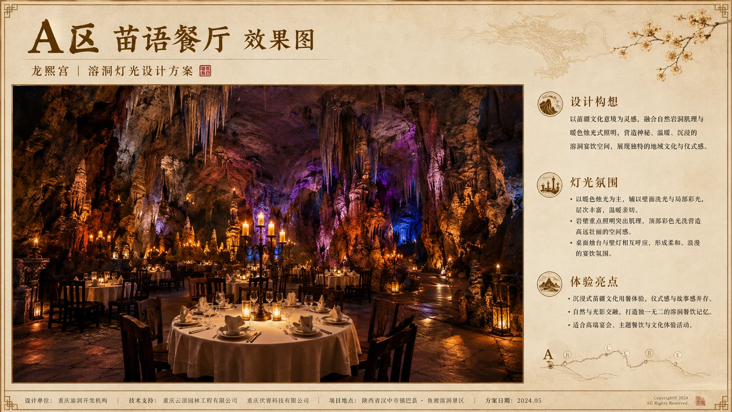陕西汉中镇巴《龙熙宫》溶洞设计效果图 3