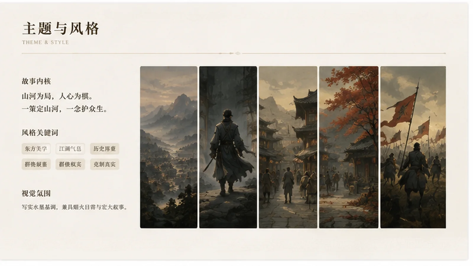 小说《山河一策》设计写作效果图 2